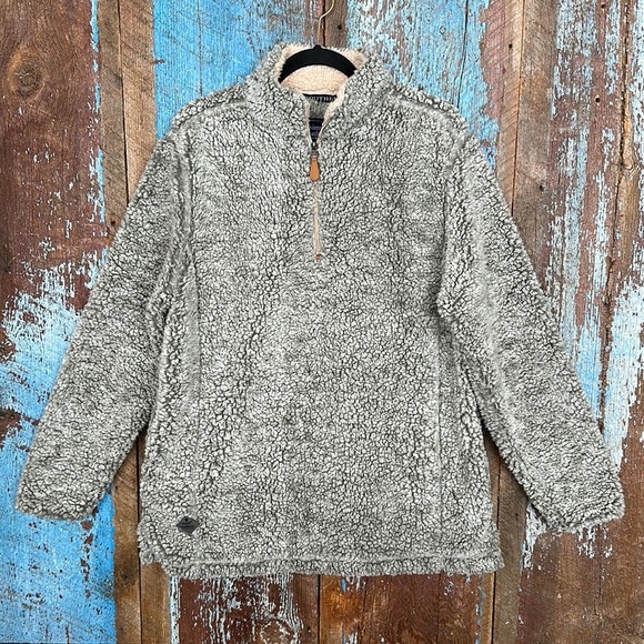 Simply Southern Fleece Sherpa Pullover. size XL - Picture 1 of 7